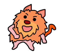 Anyway dog sticker #11541066