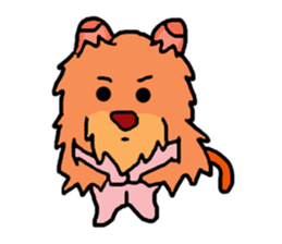 Anyway dog sticker #11541067