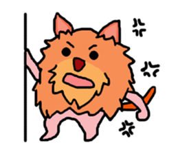 Anyway dog sticker #11541068