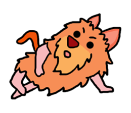 Anyway dog sticker #11541069