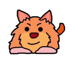 Anyway dog sticker #11541071