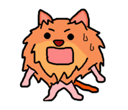 Anyway dog sticker #11541074