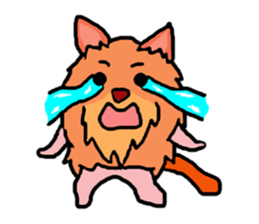 Anyway dog sticker #11541077