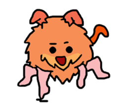 Anyway dog sticker #11541088