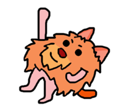 Anyway dog sticker #11541089