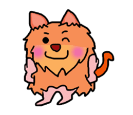 Anyway dog sticker #11541092