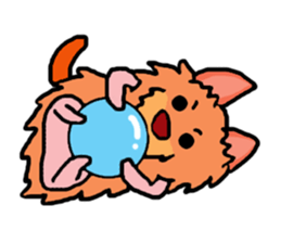 Anyway dog sticker #11541094