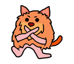 Anyway dog sticker #11541095