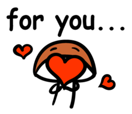 Buna Shimeji sticker #11541459