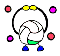 Volleyball2 sticker #11541636