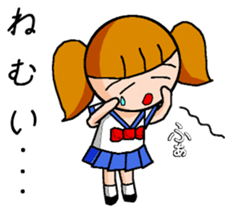 Good Luck! High school Girl! sticker #11542049
