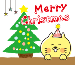 The cat which looks happy 3 sticker #11542291