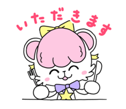 Harajuku style of teddy bear sticker #11542296