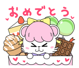 Harajuku style of teddy bear sticker #11542297