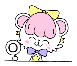 Harajuku style of teddy bear sticker #11542303