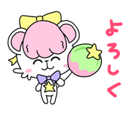 Harajuku style of teddy bear sticker #11542305