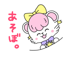 Harajuku style of teddy bear sticker #11542310