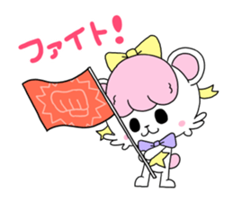 Harajuku style of teddy bear sticker #11542313