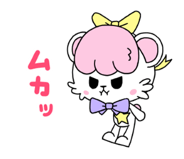 Harajuku style of teddy bear sticker #11542316
