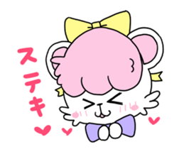 Harajuku style of teddy bear sticker #11542318