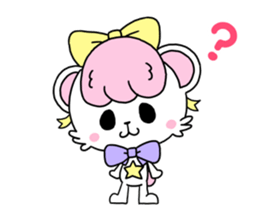 Harajuku style of teddy bear sticker #11542330