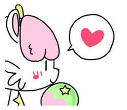 Harajuku style of teddy bear sticker #11542335