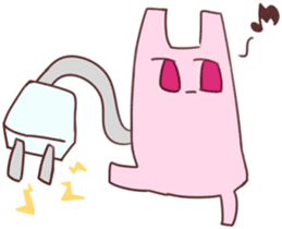 electric rabbita sticker #11543001