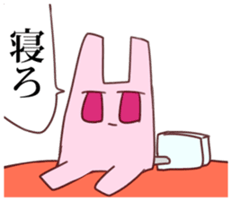 electric rabbita sticker #11543022