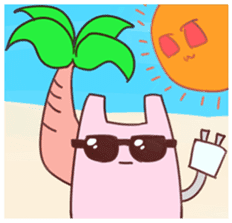 electric rabbita sticker #11543024