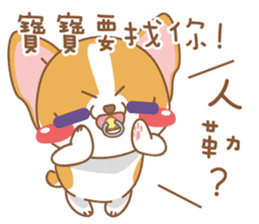 dog and cat are crazy sticker #11543264