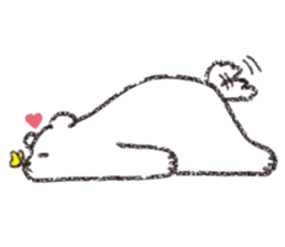 Loose Loose Polar bear sticker #11543801