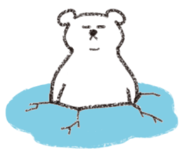Loose Loose Polar bear sticker #11543802
