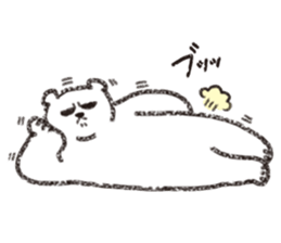 Loose Loose Polar bear sticker #11543805