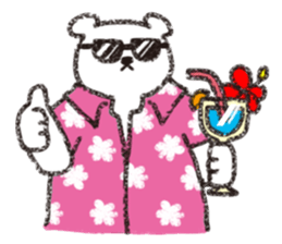 Loose Loose Polar bear sticker #11543812
