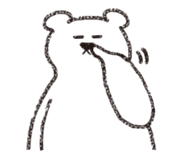 Loose Loose Polar bear sticker #11543822