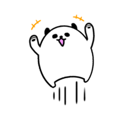 Panda-sanda sticker #11544089