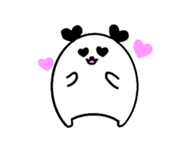 Panda-sanda sticker #11544090
