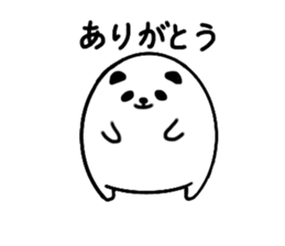 Panda-sanda sticker #11544092