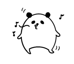 Panda-sanda sticker #11544106