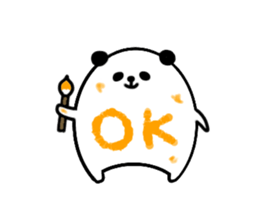 Panda-sanda sticker #11544110