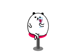 Panda-sanda sticker #11544118