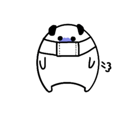 Panda-sanda sticker #11544123