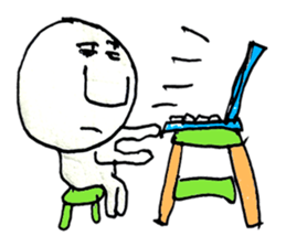 How are you to day? My name is Jacob ^_^ sticker #11544174