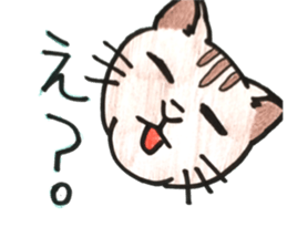 prtty cat sticker #11544280