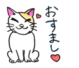 prtty cat sticker #11544286