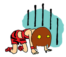 Japanese Cute Demons sticker #11544385