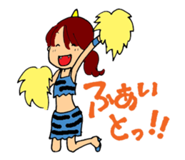 Japanese Cute Demons sticker #11544393