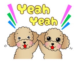The Toy Poodle stickers 3 sticker #11544614