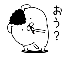 Bancho rabbit sticker #11546100