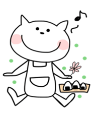 Bear rabbit squirrel cat and sneil sticker #11546213